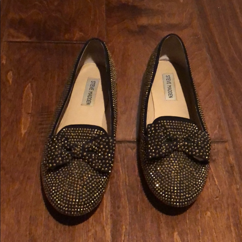 Steve Madden sparkly flats